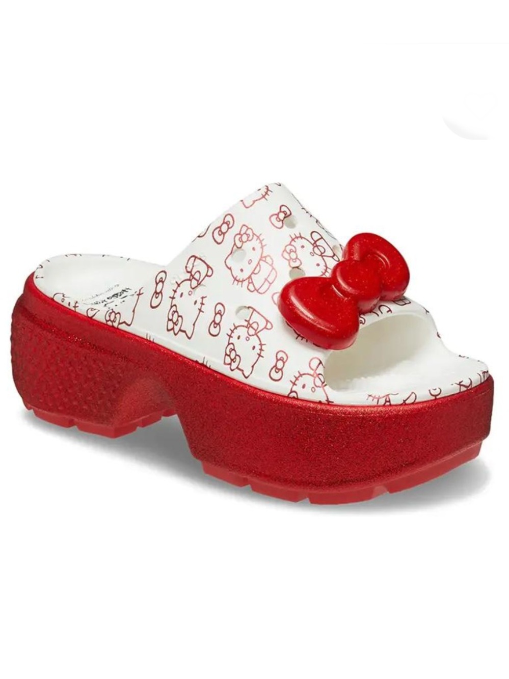 Crocs Crocs x Hello Kitty Stomp Slides 50th Anniversary Women’s size 8 NEW!!!